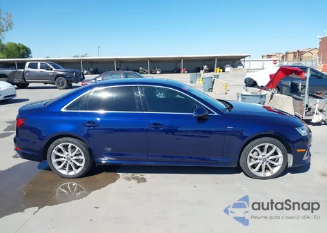 2019 Audi A4 45 Premium from USA, damaged, VIN WAUENAF43KN004876